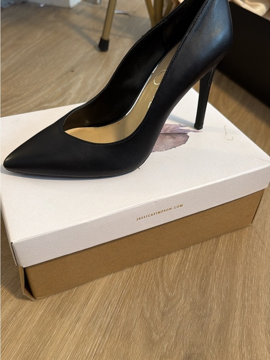 Jessica Simpson Shoes - Jessica Simpson Black Pointed-Toe Stiletto Heel